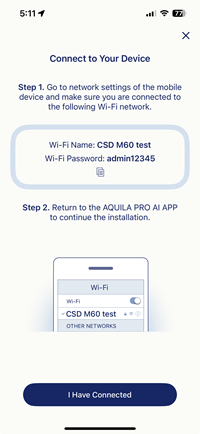 Connecting to device